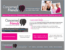 Tablet Screenshot of concernedfriends.ca